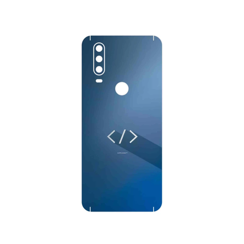 برچسب پوششی ماهوت مدل Minimal Coding icon مناسب برای گوشی موبایل موتورولا One Action