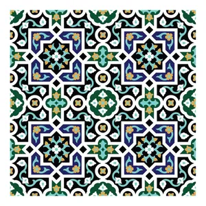 کاشی گلاک مدل اسلیمی طرح سنتی ایرانی کد TT140