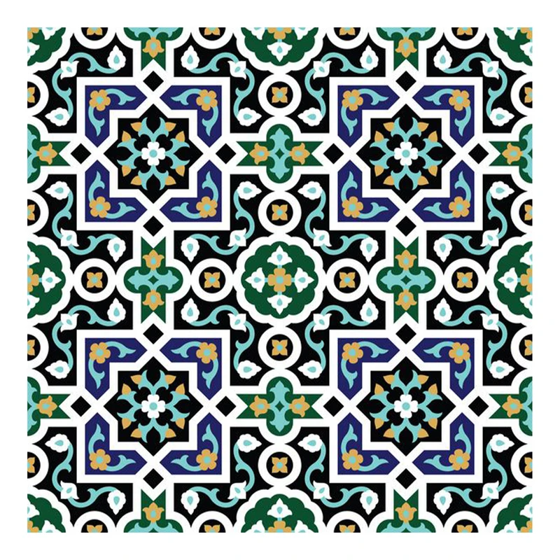 کاشی گلاک مدل اسلیمی طرح سنتی ایرانی کد TT140