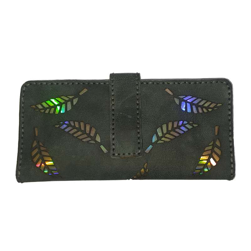 کیف پول چرمی مدل دست دوز کد T34