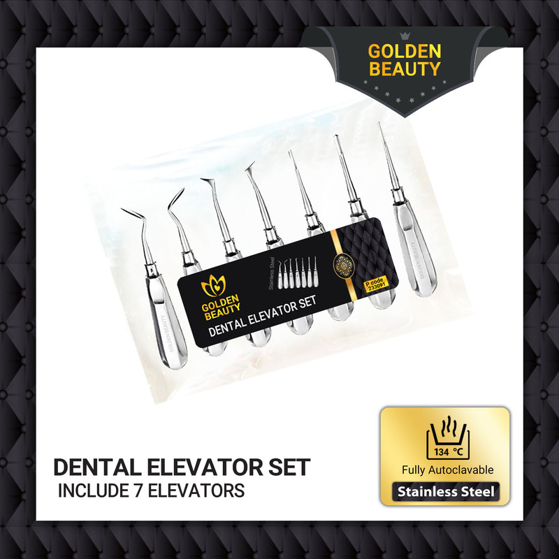 ست الواتور دندانپزشکی گلدن بیوتی مدل X7 بسته ۷ عددی