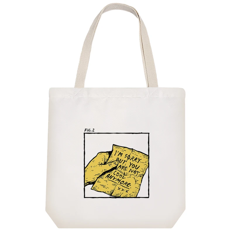 ساک خرید پارچه ای خندالو طرح I'm Sorry But You Are Not Cool Anymore مدل توت بگ کد 7093