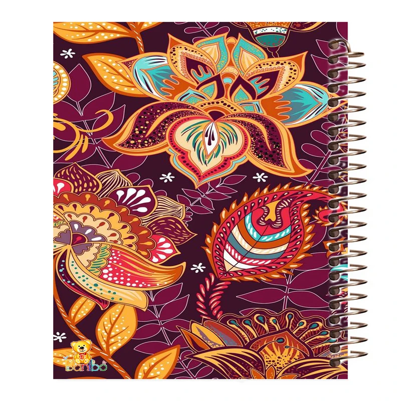 دفتر نقاشی 50 برگ بانیبو طرح رنگی کد 724