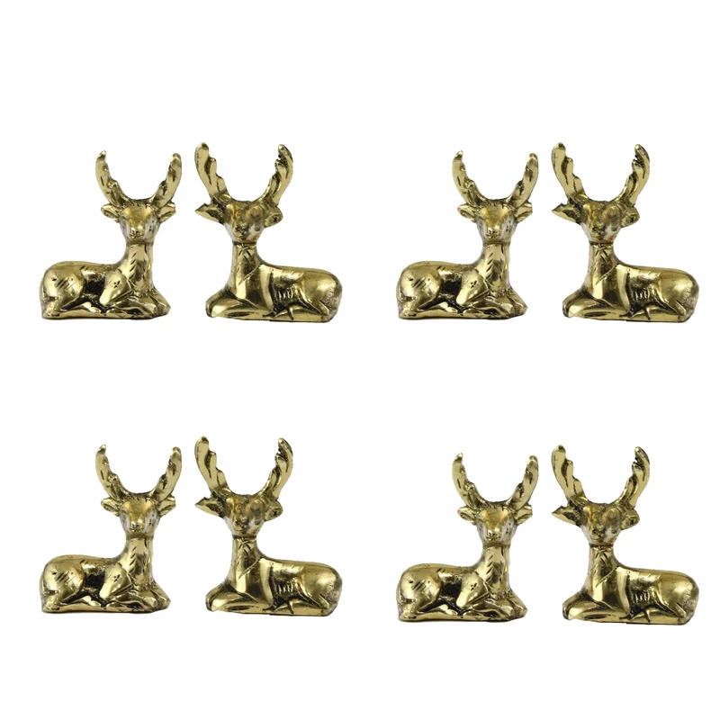 مجسمه مدل گوزن مجموعه 8 عددی