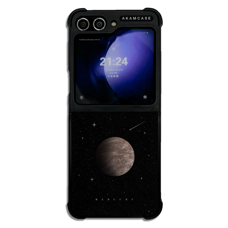 کاور آکام مدل AMC-WSGZFLIP5-PLANET-18 مناسب برای گوشی موبایل سامسونگ Galaxy Z Flip 5