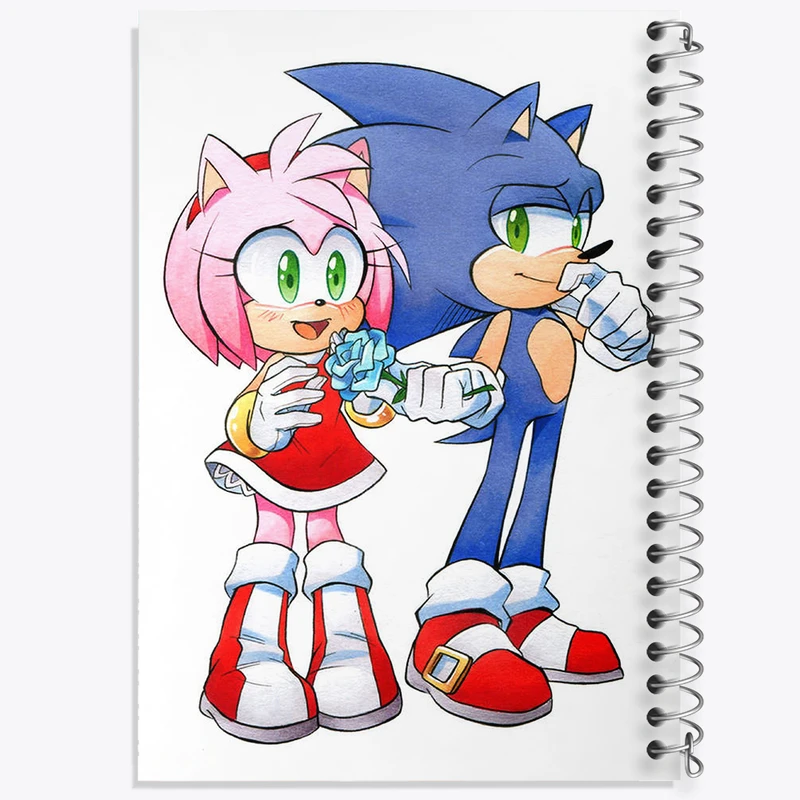 دفتر نت موسیقی 50 برگ خندالو مدل سونیک کد N38