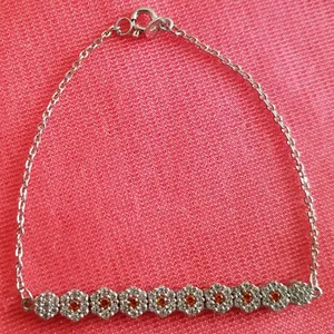 دستبند نقره زنانه مدل 01