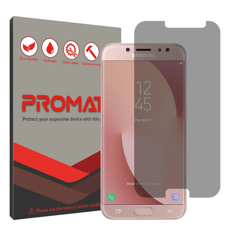 محافظ صفحه نمایش حریم شخصی پرومیت مدل Resistant مناسب برای گوشی موبایل سامسونگ Galaxy J7 Pro