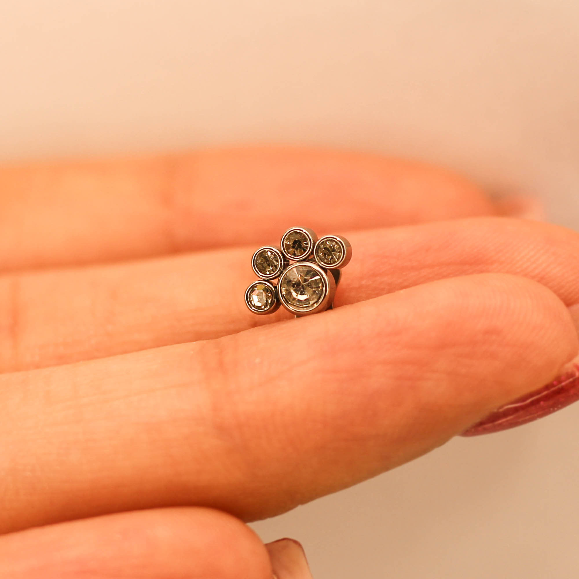 پیرسینگ بدن زنانه پایتخت مدل PS519_A میکرودرمال