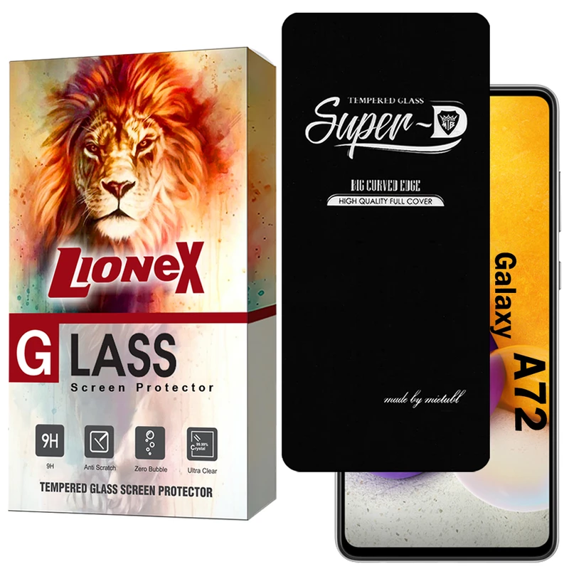 محافظ صفحه نمایش لایونکس مدل SUPERDNL مناسب برای گوشی موبایل سامسونگ Galaxy A72
