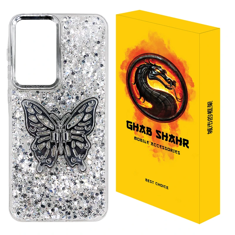 کاور قاب شهر مدل پروانه مناسب برای گوشی موبایل سامسونگ Galaxy A36