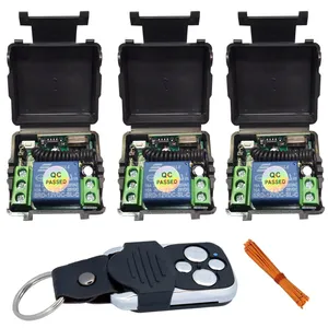 کیت ریموت کنترل رله مدل HX-3CH مجموعه 5 عددی