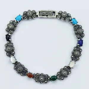 دستبند نقره زنانه سلین کالا مدل جواهری کد ce-As286