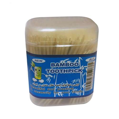 خلال دندان بامبو مدل HM1376 بسته 200 عددی