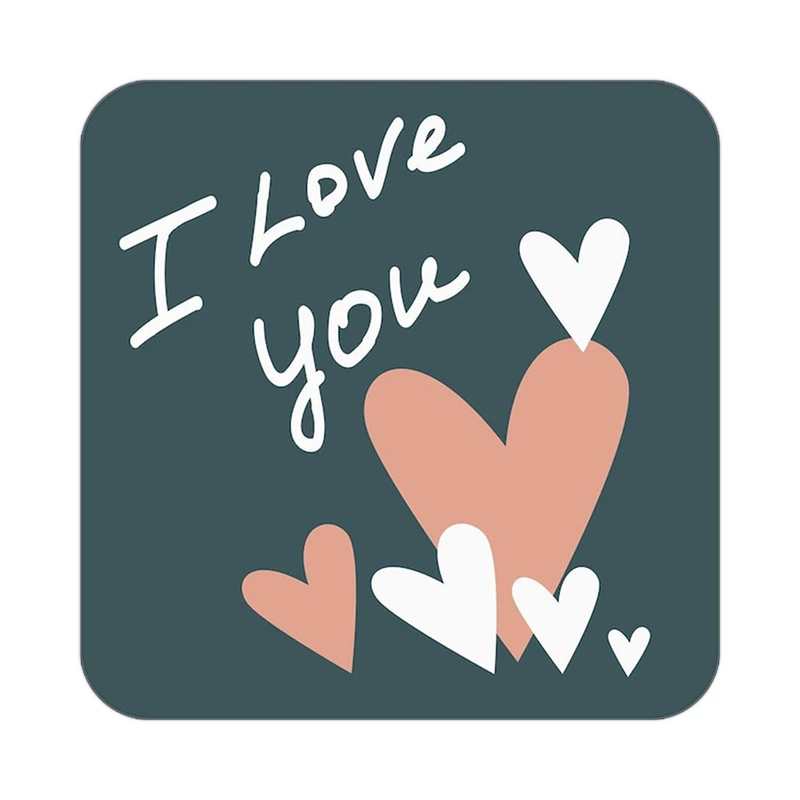 زیر لیوانی کاکتی طرح عاشقانه مدل mp37608