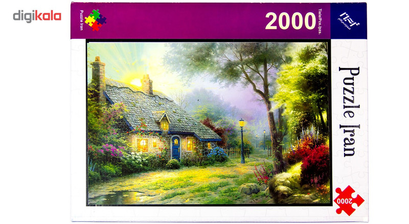 پازل 2000 تکه پازل ایران مدل Moonlight Cottage