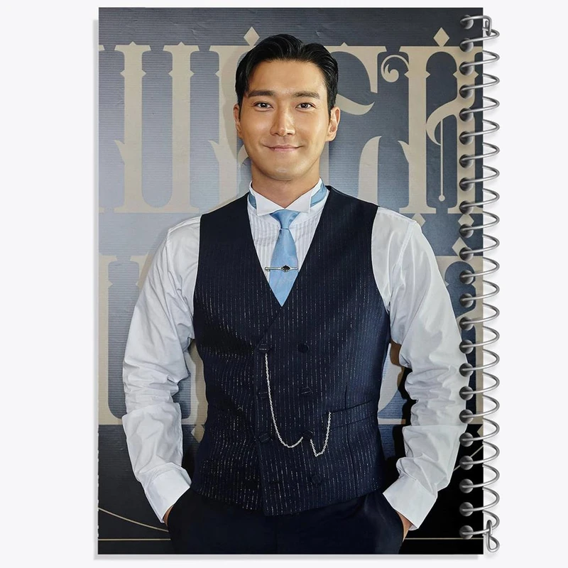 دفتر نقاشی 50 برگ خندالو مدل شیوون گروه سوپر جونیور Super Junior کد 21425