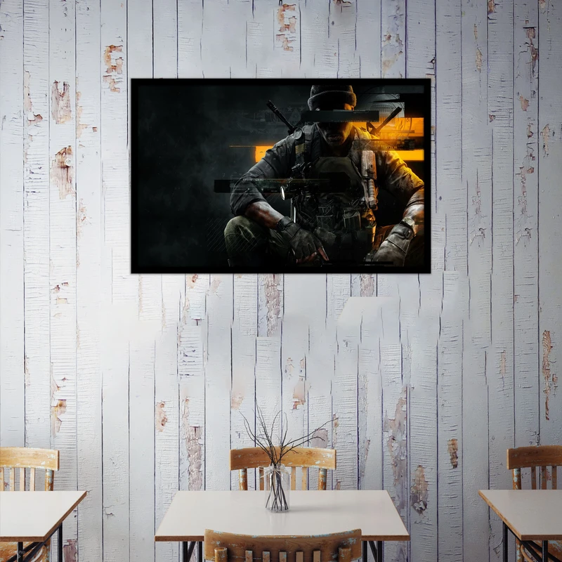 تابلو بکلیت طرح گیمینگ بازی کالاف دیوتی مدل B-bu1126