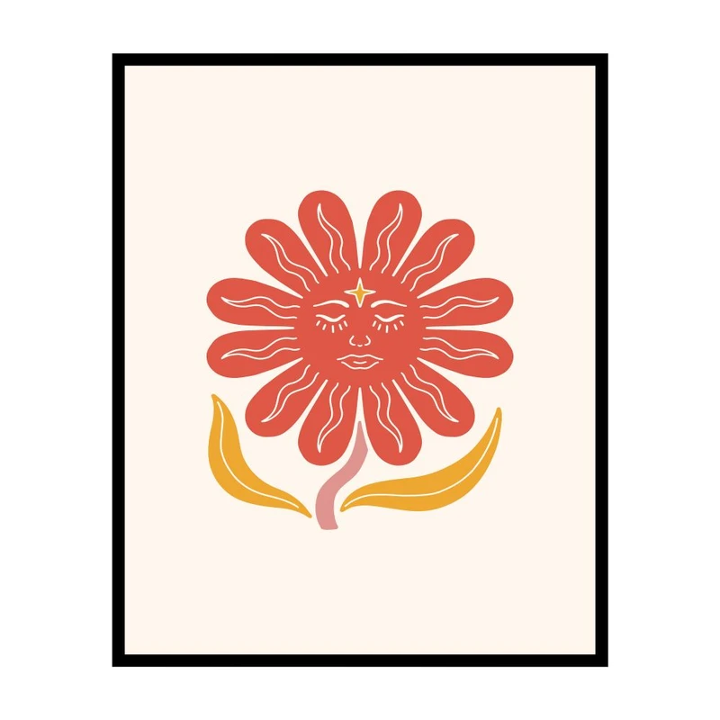 پوستر مدل چاپ خورشید 3