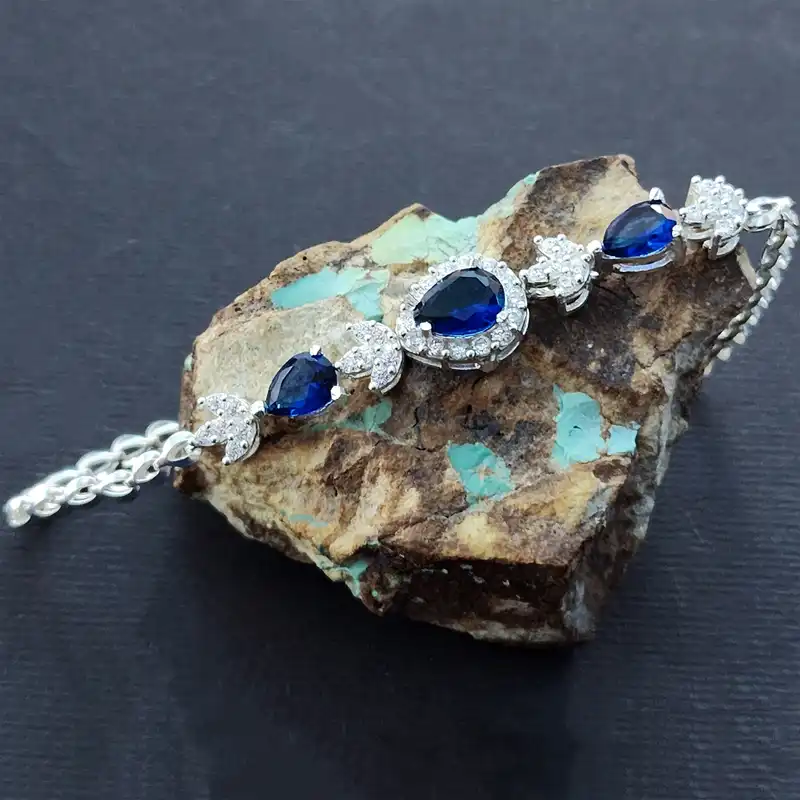 دستبند نقره زنانه مدل 30560