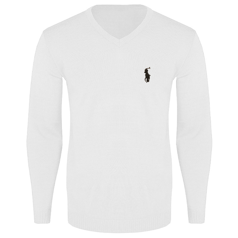 پلیور مردانه کد P-WT7 رنگ سفید