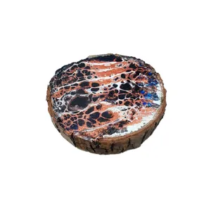 زیر لیوانی مدل آبستره سلولی کد ۱