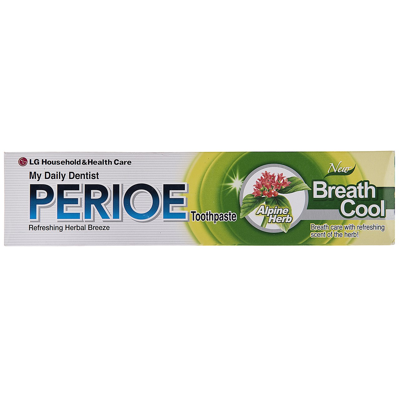 خمیر دندان ال جی سری Perioe مدل Breath Cool مقدار 140 گرم