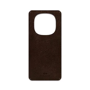 MAHOOT Dark-Brown-Leather Cover Sticker for Xiaomi Redmi Note 14 Pro 5G