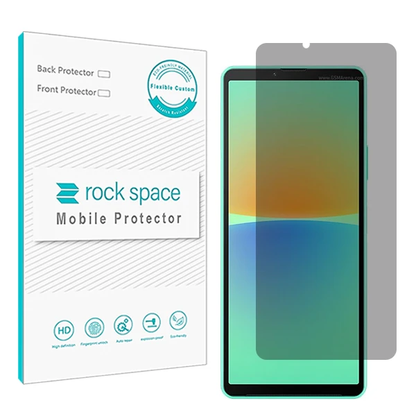 محافظ صفحه نمایش حریم شخصی راک اسپیس کد PRV مناسب برای گوشی موبایل سونی Xperia 10 IV