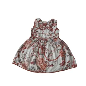 پیراهن دخترانه طرح گل کد B106