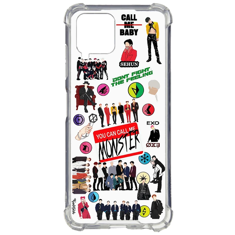 کاور طرح Exo مناسب برای گوشی موبایل سامسونگ Galaxy M62