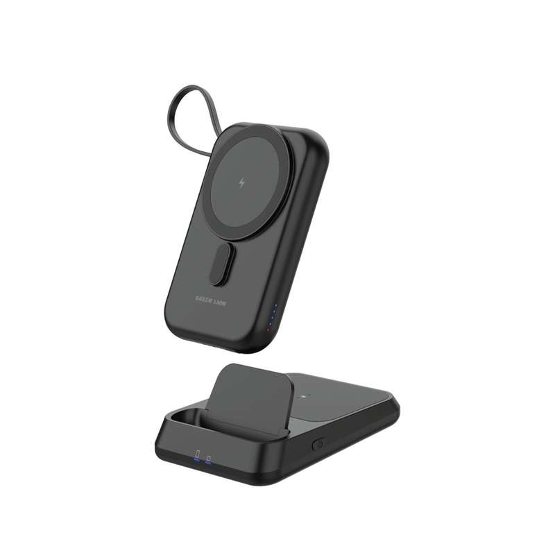 پاوربانک گرین لاین مدل 3IN1 MAGSAFE PD 20W ظرفیت 100000میلی آمپر ساعت پاوربانک گرین لاین مدل 3IN1 MAGSAFE PD 20W ظرفیت 100000میلی آمپر ساعت