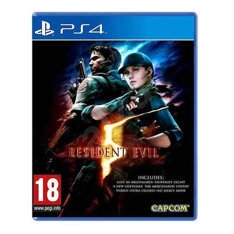 بازی Resident Evil 5 نسخه استاندارد مخصوص PS4
