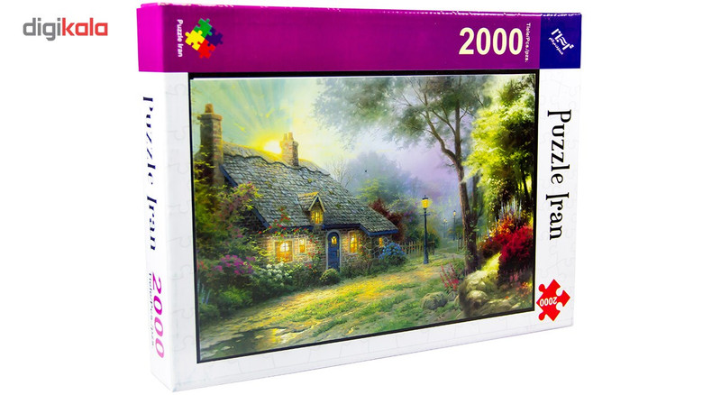 پازل 2000 تکه پازل ایران مدل Moonlight Cottage
