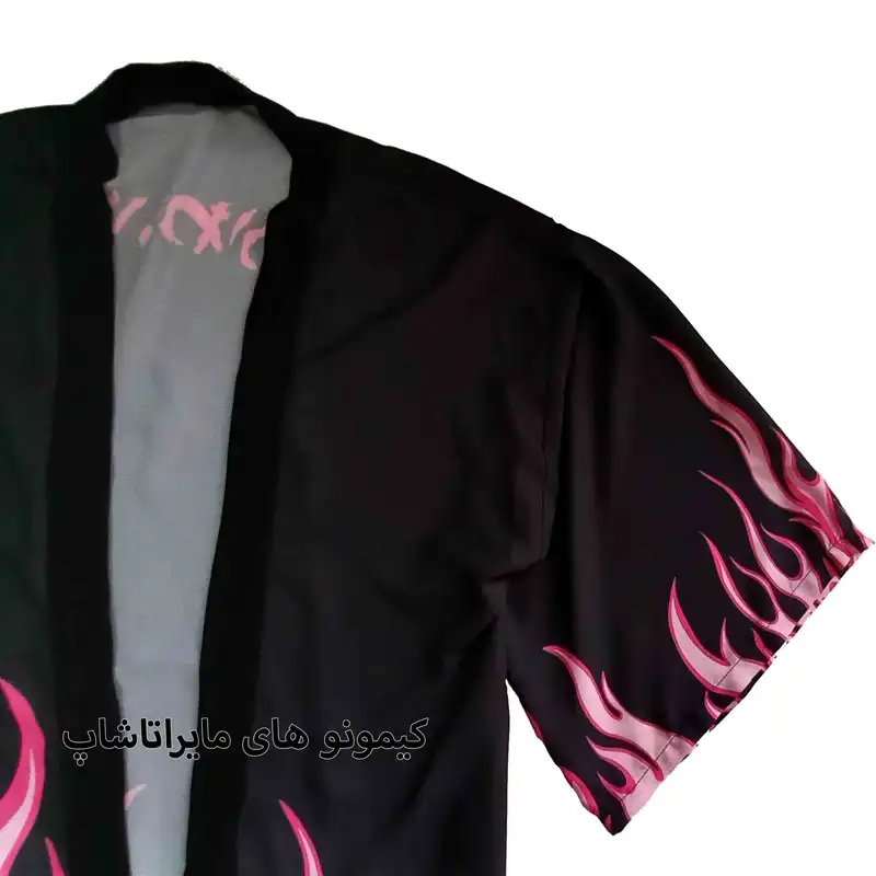 مانتو زنانه مدل کیمونو آتش گرانج کد 012