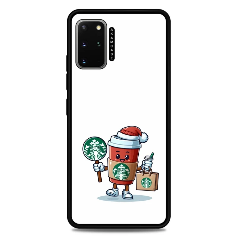 کاور آکام مدل AMC-WSGS20P-STARBUCKS-32 مناسب برای گوشی موبایل سامسونگ Galaxy S20 Plus