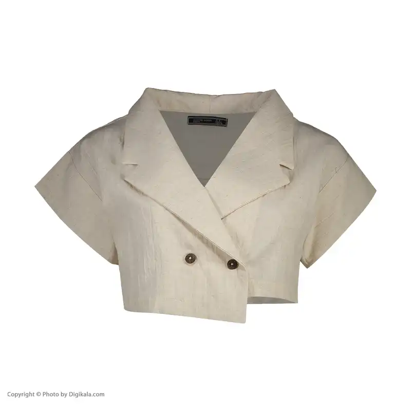 نیم تنه زنانه زانتوس مدل 141656 رنگ کرم