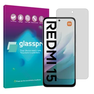 Glass pro Resistant model transparent screen protector suitable for Xiaomi Redmi 15 4G mobile phone