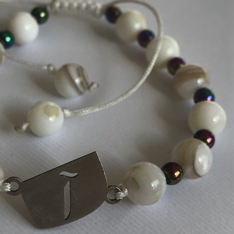 دستبند نقره زنانه مدل الف