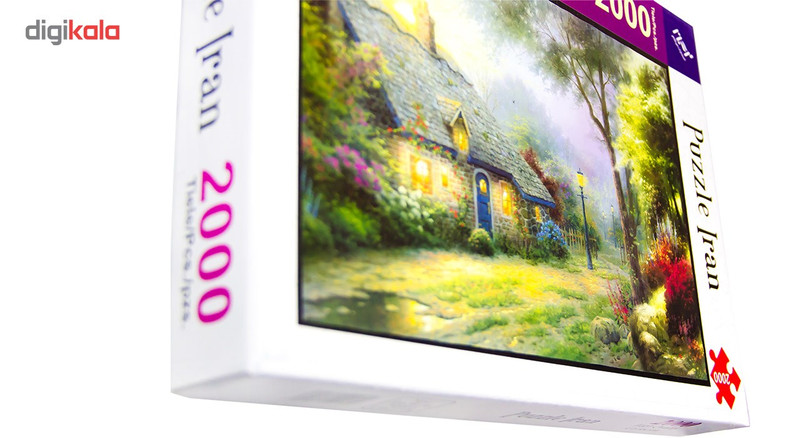 پازل 2000 تکه پازل ایران مدل Moonlight Cottage