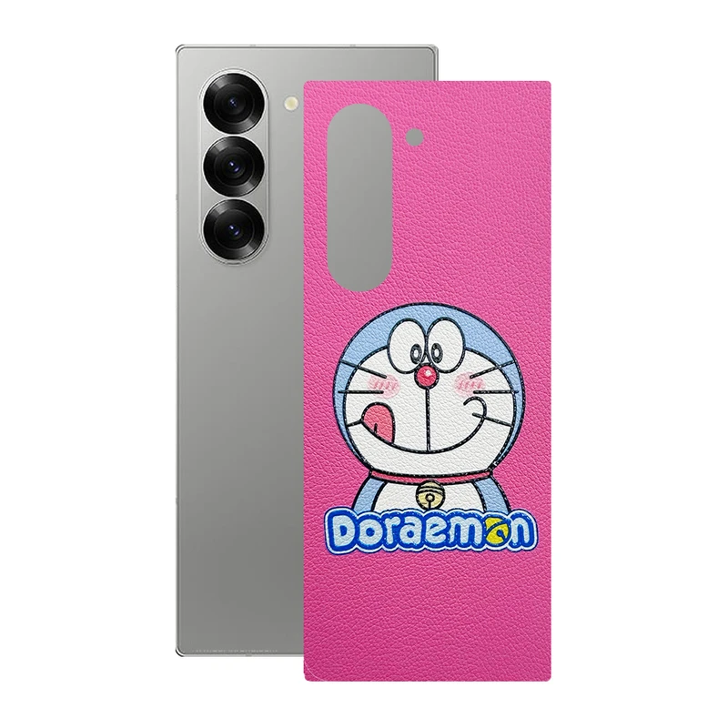 برچسب پوششی ریمکس مدل Leth طرح دورایمون مناسب برای گوشی موبایل سامسونگ Galaxy Z Fold6