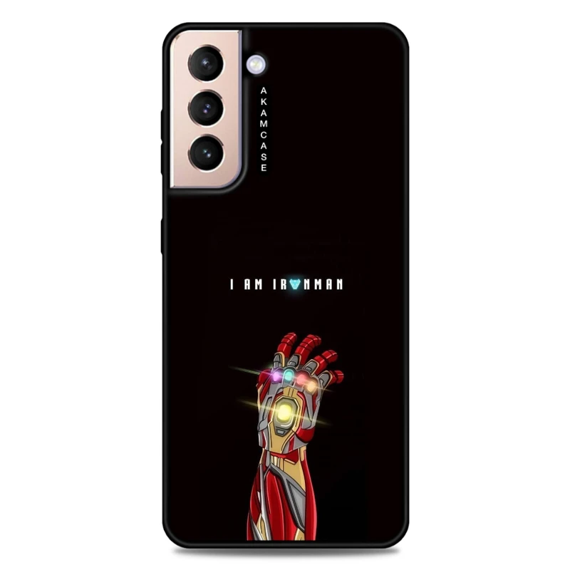 کاور آکام مدل AMC-WSGS21P-IRON MAN10 مناسب برای گوشی موبایل سامسونگ Galaxy S21 Plus