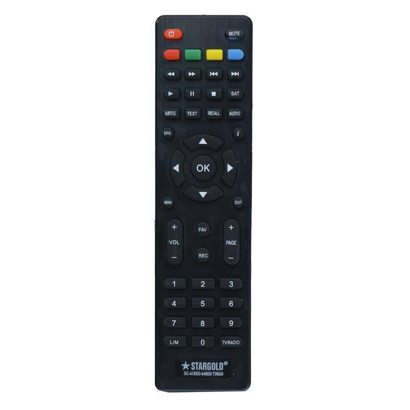 ریموت کنترل مدل SG-610HD / 460HD / 730HD