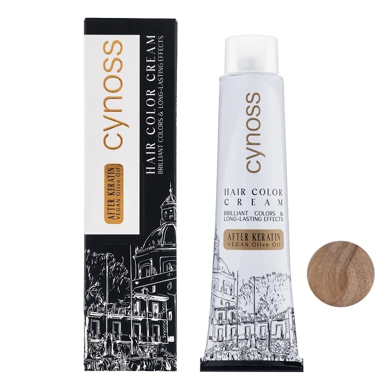 رنگ مو سینوس شماره 8.0 حجم 120 میلی لیتر رنگ بلوند