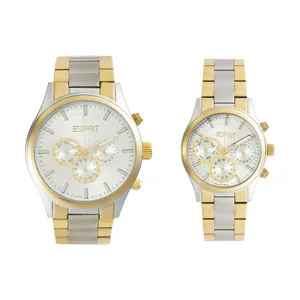 ست ساعت مچی عقربه ای زنانه و مردانه مدل ES 98123G