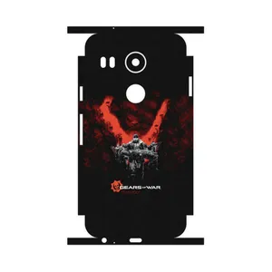 MAHOOT GEARS-OF-WAR-Game-FullSkin Cover Sticker for Google Nexus 5X