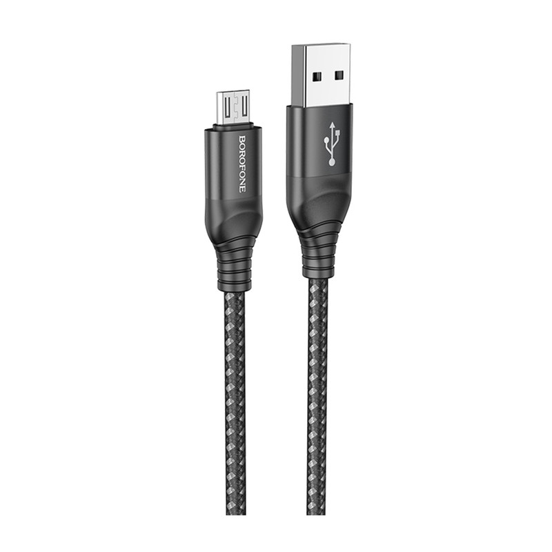 کابل تبدیل USB به MICROUSB بروفون مدل BX56 طول 1 متر