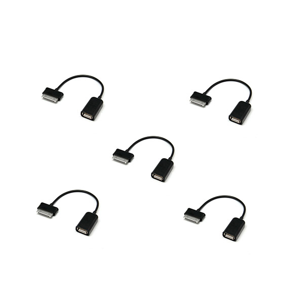 مبدل OTG 30 pin مدل P1000 بسته 5 عددی