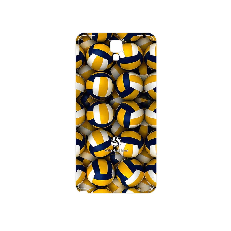 برچسب پوششی ماهوت مدل Volleyball مناسب برای گوشی موبایل سامسونگ Galaxy Note 3 Neo
