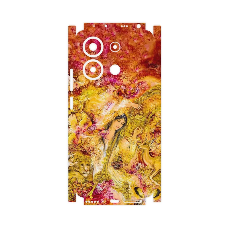 برچسب پوششی ماهوت مدل Persian miniature 1-FullSkin مناسب برای گوشی موبایل شیائومی Redmi Note 13 4G